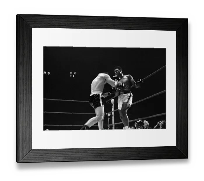 Framed Print : Portrait of Cassius Clay Boxing George Chuvale Framed Print : Portrait of Cassius Clay Boxing George Chuvale