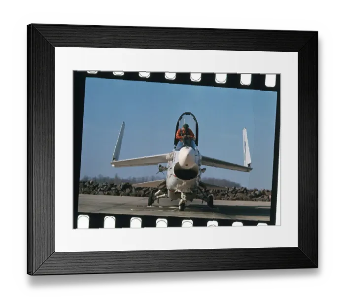 Framed Print : View of Jet Fighters