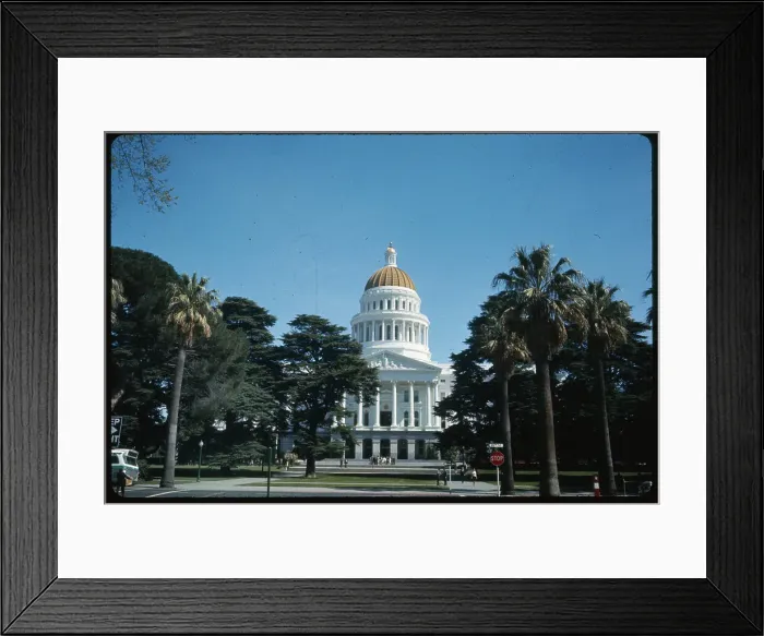 Framed Print : California State Capitol Building Framed Print : California State Capitol Building