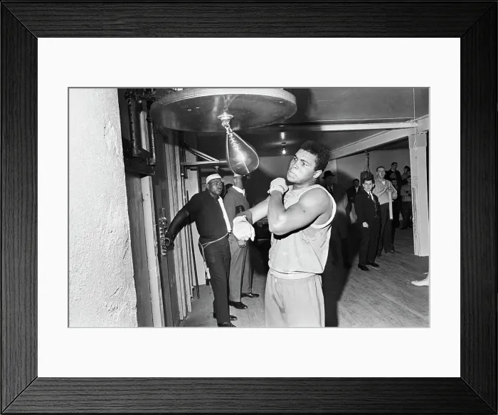 Framed Print : Cassias Clay Working Out