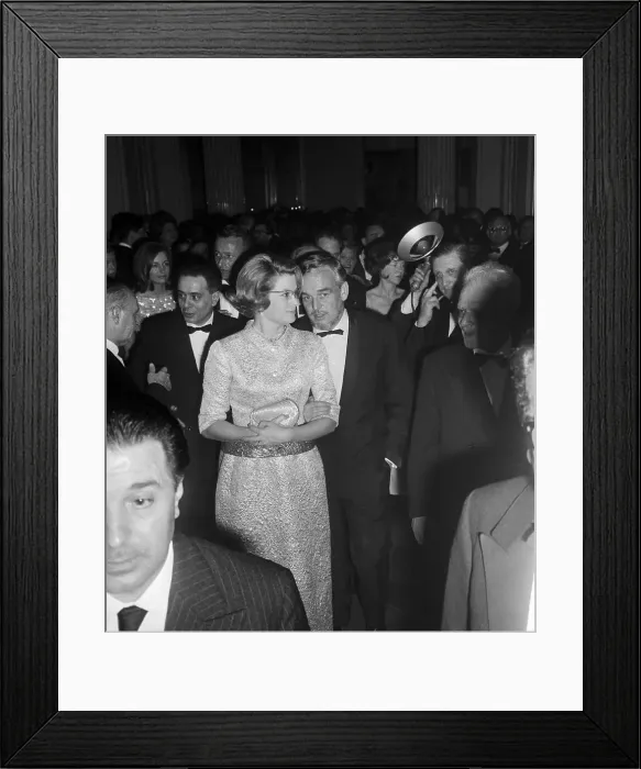 Framed Print : Prince Rainier And Princess Grace Framed Print : Prince Rainier And Princess Grace