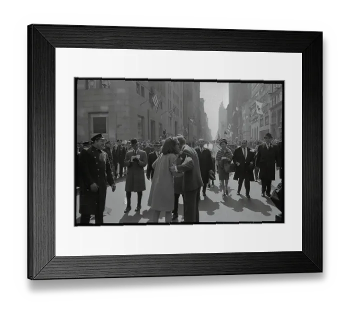 Framed Print : Robert Kennedy Embracing his Sister Framed Print : Robert Kennedy Embracing his Sister