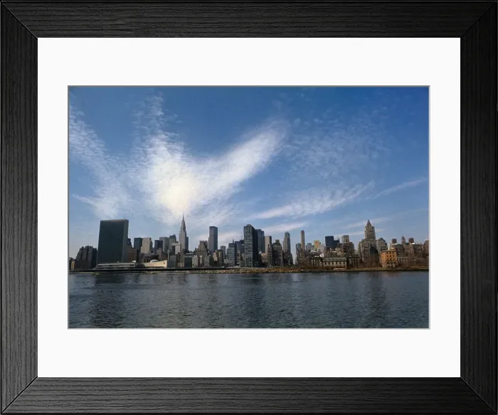 Framed Print : New York City Skyline Framed Print : New York City Skyline