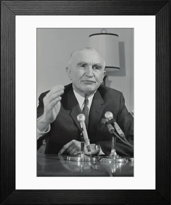 Framed Print : Senator Wayne Morse Giving Speech