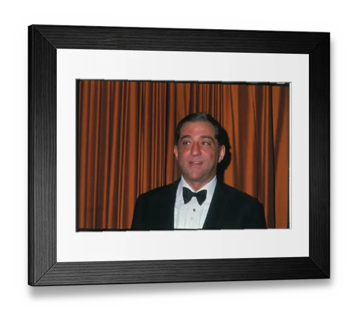 Framed Print : Robert Merrill Attending Grammy Awards Framed Print : Robert Merrill Attending Grammy Awards