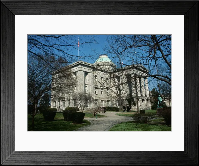 Framed Print : North Carolina State Capitol Framed Print : North Carolina State Capitol