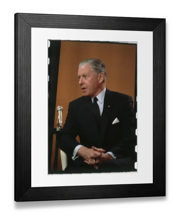 Framed Print : Portrait of Senator George Murphy Framed Print : Portrait of Senator George Murphy