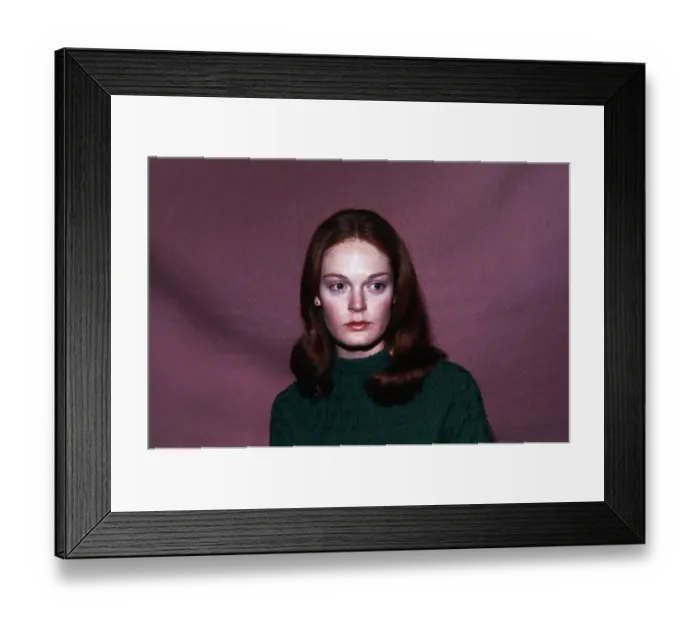 Framed Print : Portrait of Elizabeth Hartman Framed Print : Portrait of Elizabeth Hartman