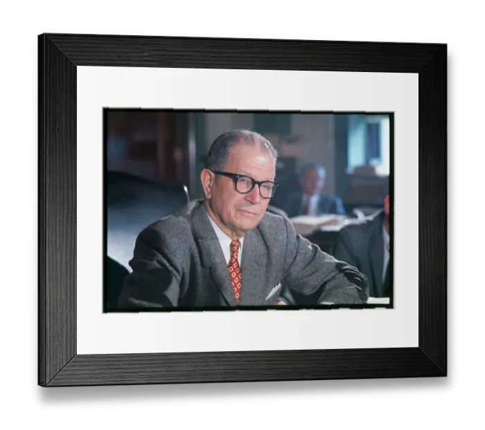 Framed Print : Portrait of Allen J Ellender