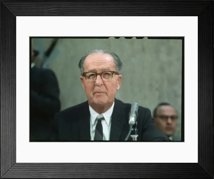 Framed Print : Portrait of Clinton P Anderson Framed Print : Portrait of Clinton P Anderson