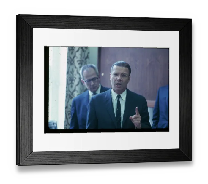 Framed Print : Robert McNamara Testifying Before Congressional Committee Framed Print : Robert McNamara Testifying Before Congressional Committee