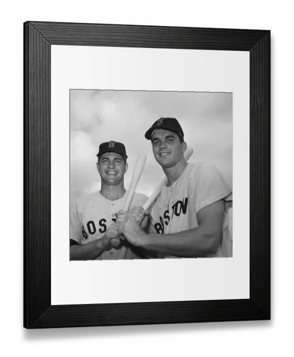 Framed Print : Carl Yastrzemski and Tony Conigliaro Framed Print : Carl Yastrzemski and Tony Conigliaro