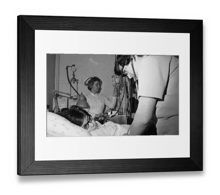 Framed Print : Child Undergoing Dialysis Framed Print : Child Undergoing Dialysis