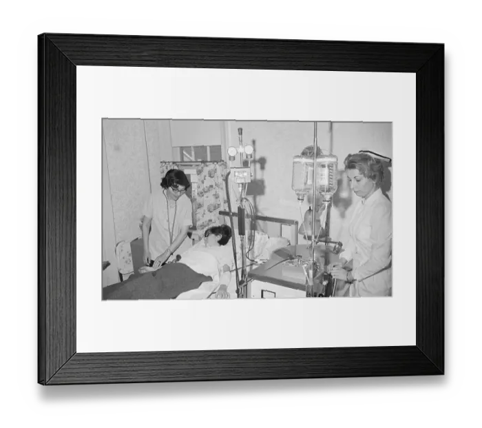 Framed Print : Child Undergoing Dialysis Framed Print : Child Undergoing Dialysis