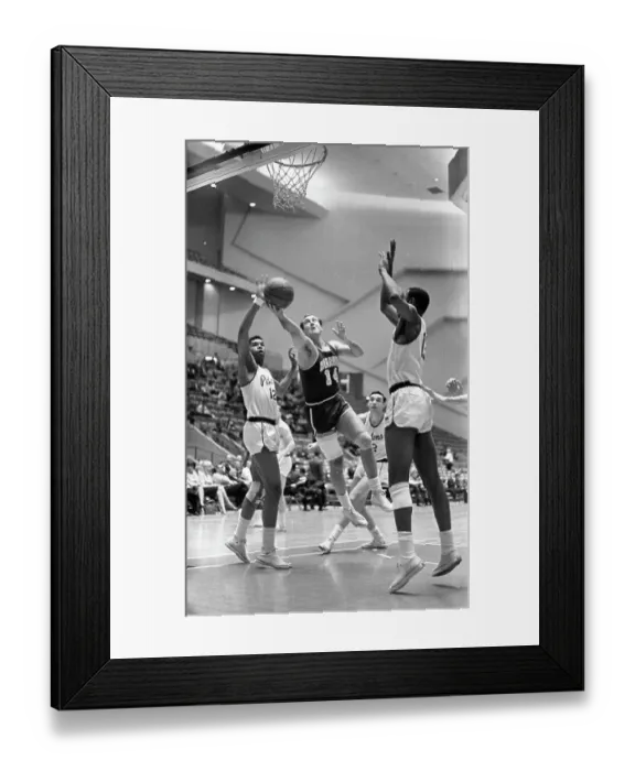 Framed Print : Basketball Action: Warriors Vs. Pistons Framed Print : Basketball Action: Warriors Vs. Pistons