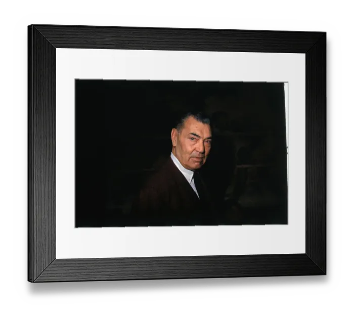 Framed Print : Portrait of Boxing Legend Jack Dempsey Framed Print : Portrait of Boxing Legend Jack Dempsey