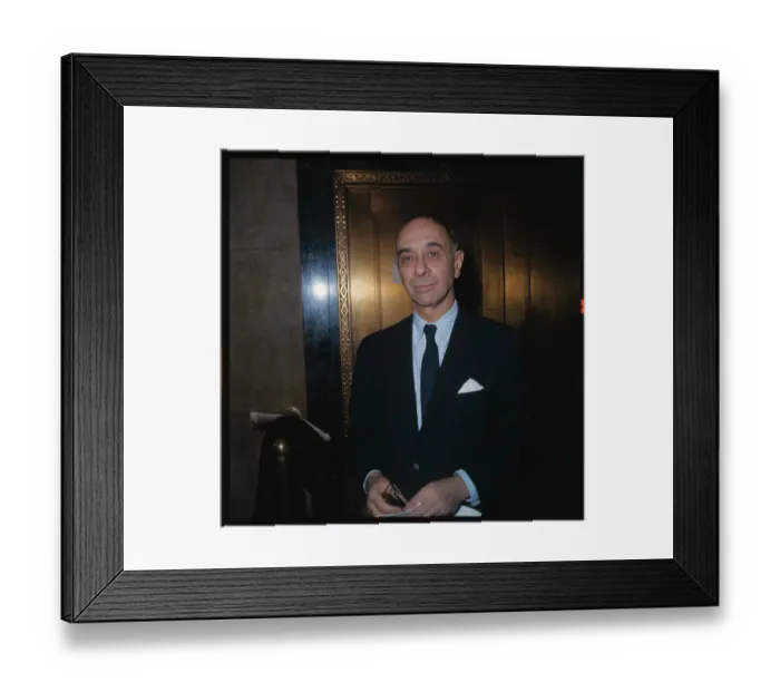 Framed Print : Portrait og Attorney General Louis Lefkowitz Framed Print : Portrait og Attorney General Louis Lefkowitz