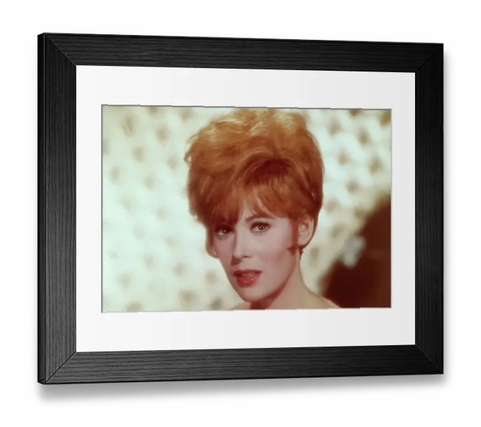 Framed Print : Portrait of Actress Jill St John Framed Print : Portrait of Actress Jill St John