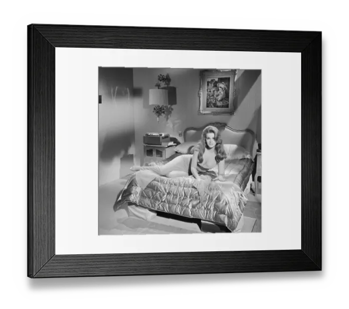 Framed Print : Ann-Margret Lying on Bed Framed Print : Ann-Margret Lying on Bed