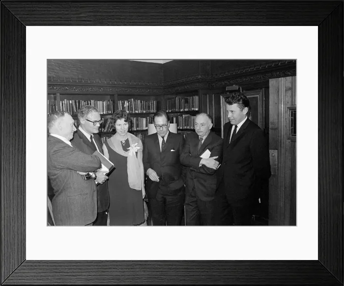 Framed Print : Pulitzer Prize Winners and Mary Jarrell Framed Print : Pulitzer Prize Winners and Mary Jarrell