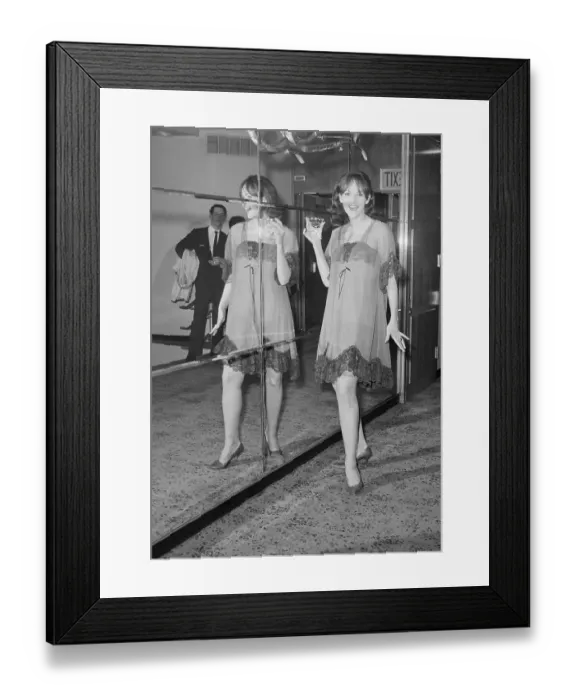 Framed Print : Actress In A Nightgown Framed Print : Actress In A Nightgown