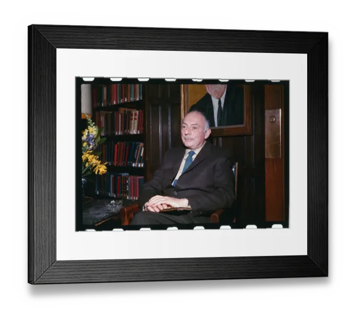 Framed Print : Portrait of Stanley Kunitz Framed Print : Portrait of Stanley Kunitz