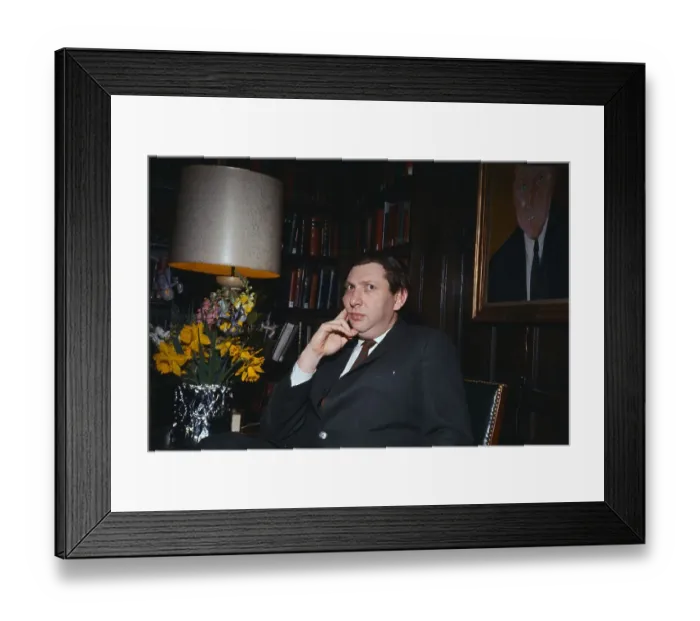 Framed Print : Portrait of John Hollander Framed Print : Portrait of John Hollander