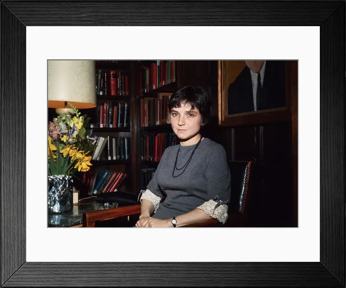 Framed Print : Portrait of Adrienne Rich Framed Print : Portrait of Adrienne Rich