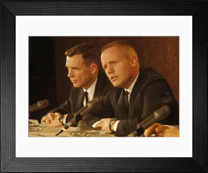 Framed Print : Neil Armstrong and David Scott Framed Print : Neil Armstrong and David Scott