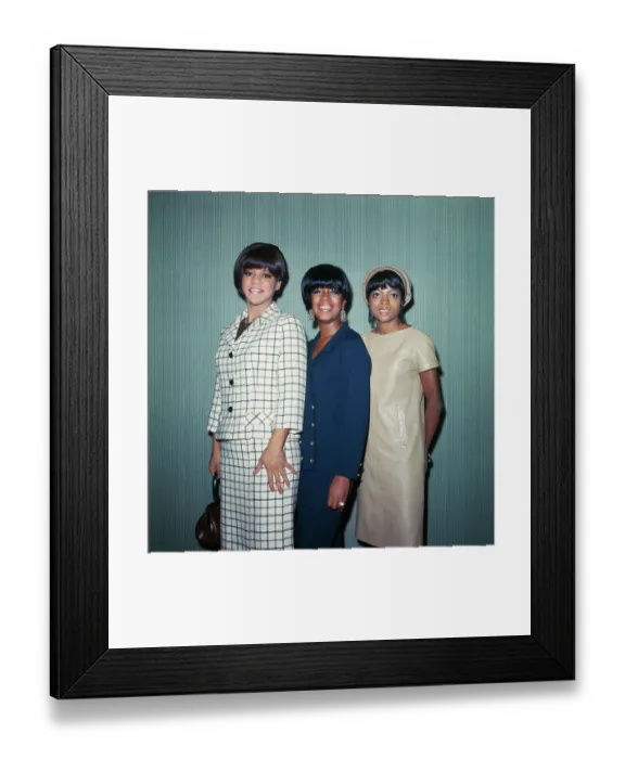 Framed Print : Portrait of The Supremes