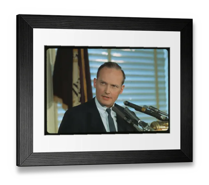 Framed Print : Portrait of McGeorge Bundy Framed Print : Portrait of McGeorge Bundy