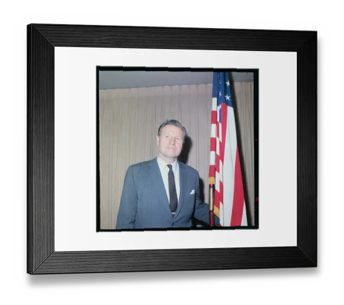 Framed Print : Portrait of Nelson Rockefeller Framed Print : Portrait of Nelson Rockefeller