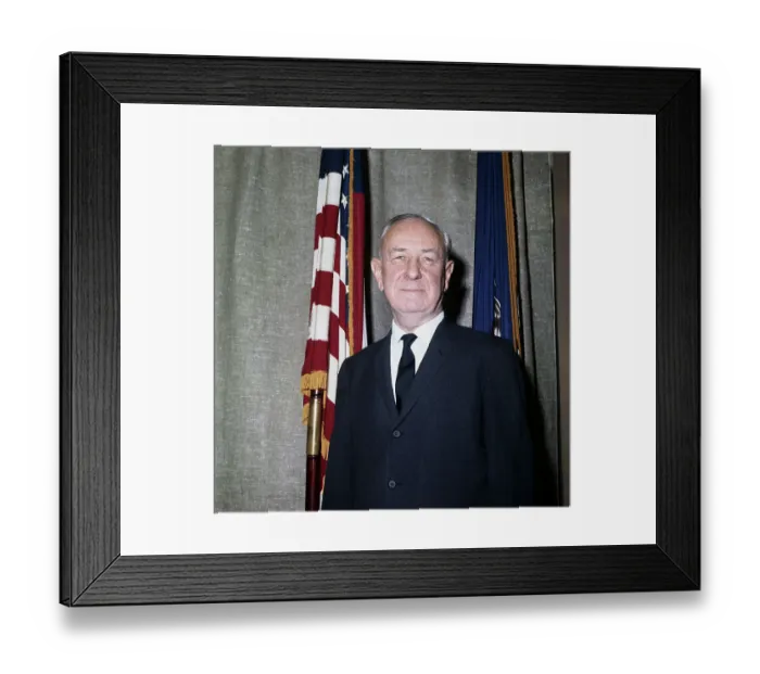 Framed Print : Portrait of Frank Hogan Framed Print : Portrait of Frank Hogan