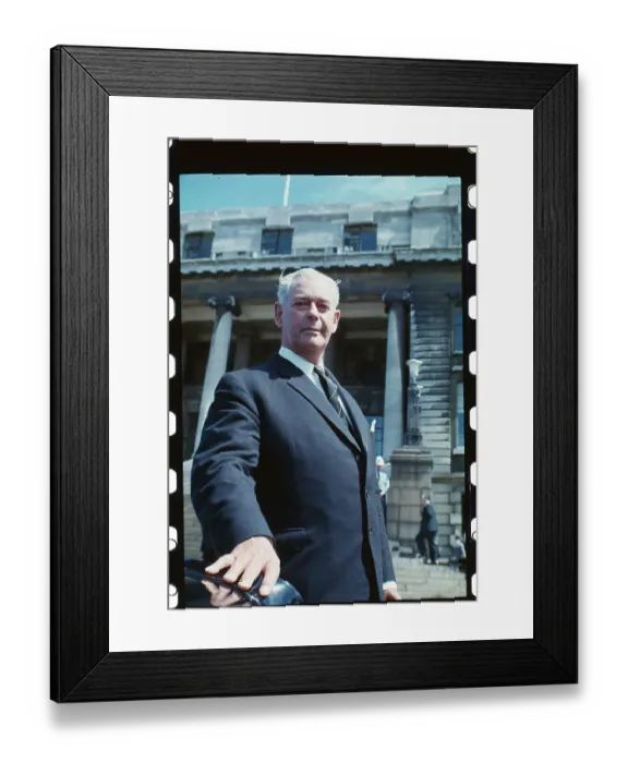 Framed Print : Portrait of Keith J. Holyoake Framed Print : Portrait of Keith J. Holyoake