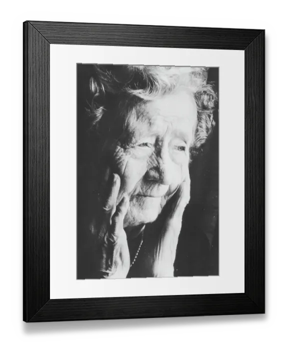 Framed Print : Portrait of Anna Balke Framed Print : Portrait of Anna Balke