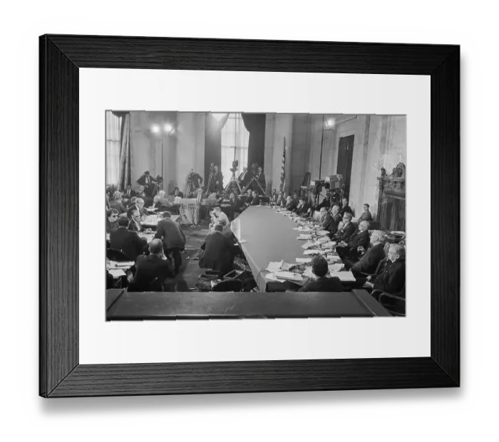 Framed Print : Senate Caucus Room Framed Print : Senate Caucus Room