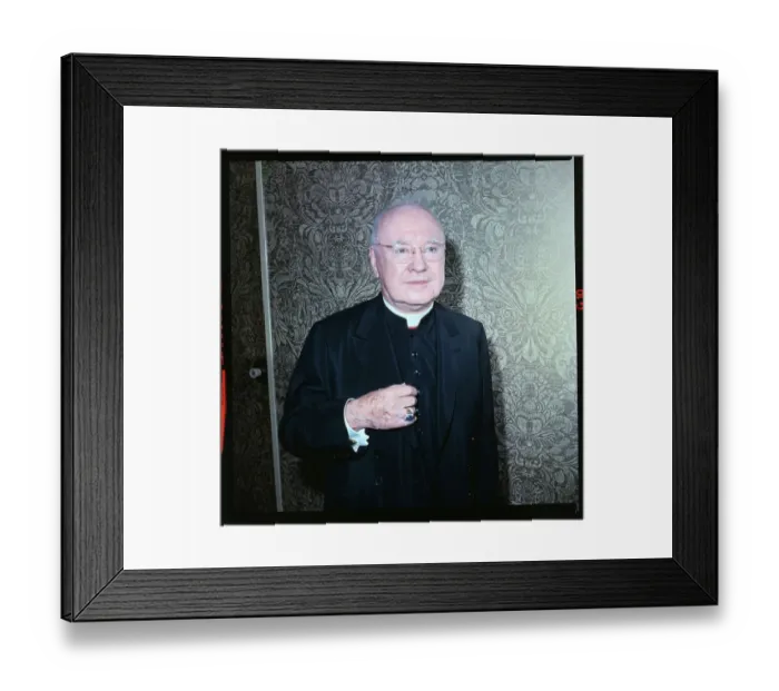 Framed Print : Portrait of Francis Cardinal Spellman Framed Print : Portrait of Francis Cardinal Spellman
