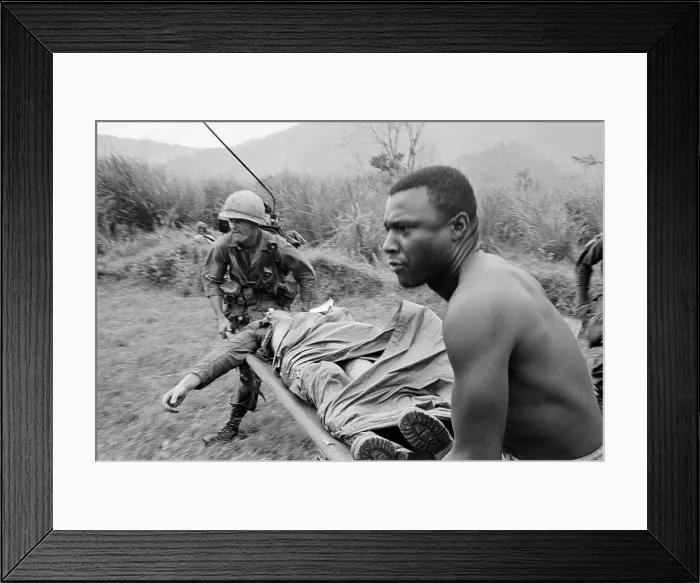Framed Print : Wounded Soldier Framed Print : Wounded Soldier