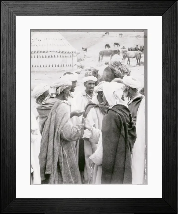 Framed Print : Buyers Haggling over Prices Framed Print : Buyers Haggling over Prices