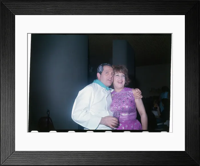 Framed Print : Comedian Alan King and Ethel Merman Framed Print : Comedian Alan King and Ethel Merman