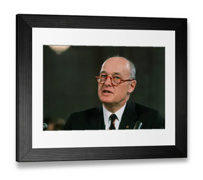 Framed Print : Portrait of George F. Kennan Framed Print : Portrait of George F. Kennan