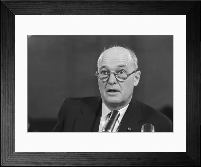 Framed Print : George Kennan Testifying Before Congress on Vietnam Framed Print : George Kennan Testifying Before Congress on Vietnam
