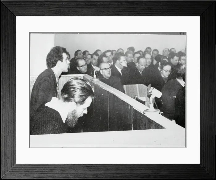 Framed Print : Soviet Authors At Opening Trial Framed Print : Soviet Authors At Opening Trial