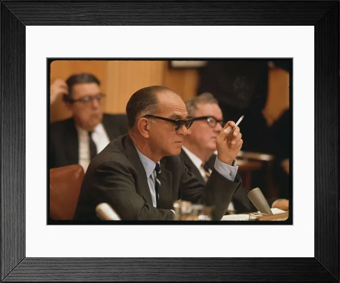 Framed Print : James W. Fulbright and John Sparkman Framed Print : James W. Fulbright and John Sparkman