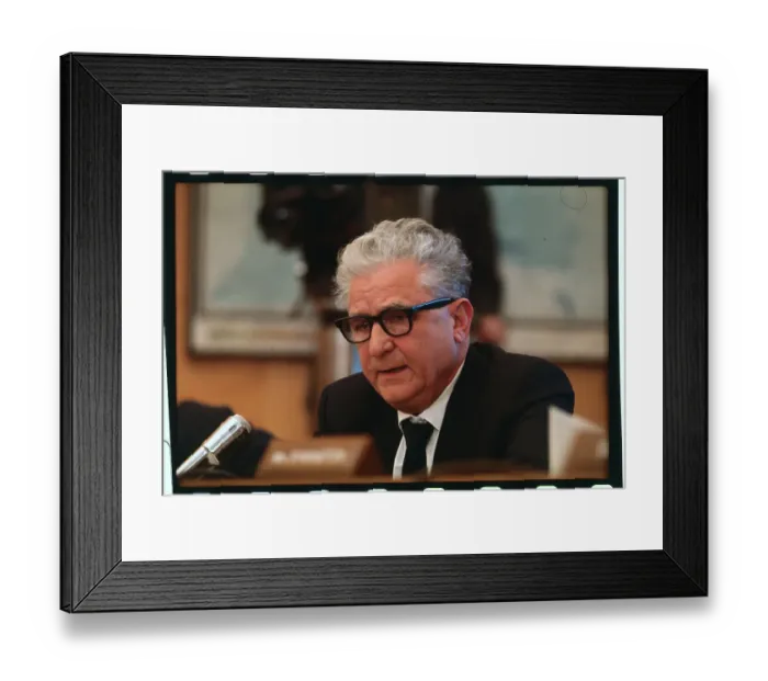 Framed Print : Portrait of Frank Lausche Framed Print : Portrait of Frank Lausche