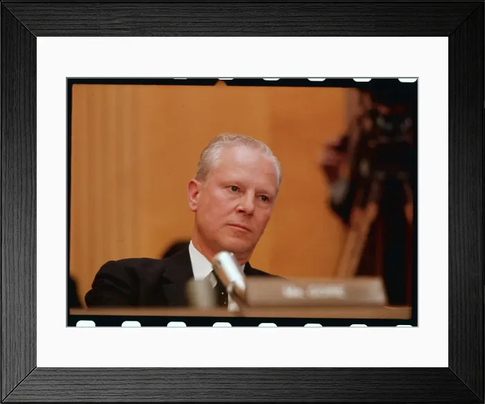 Framed Print : Portrait of Albert Gore