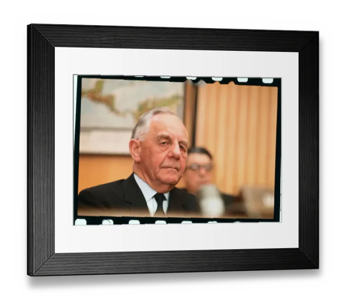 Framed Print : Portrait of Frank Carlson Framed Print : Portrait of Frank Carlson