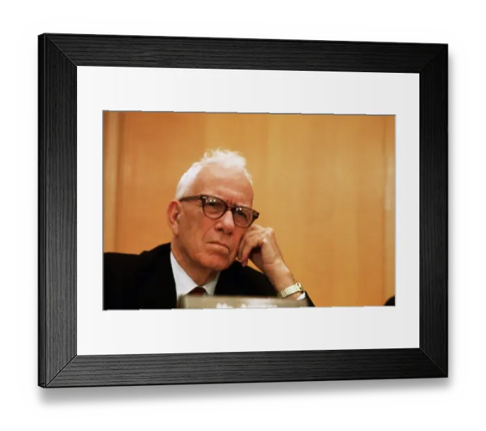 Framed Print : Portrait of George Aiken Framed Print : Portrait of George Aiken