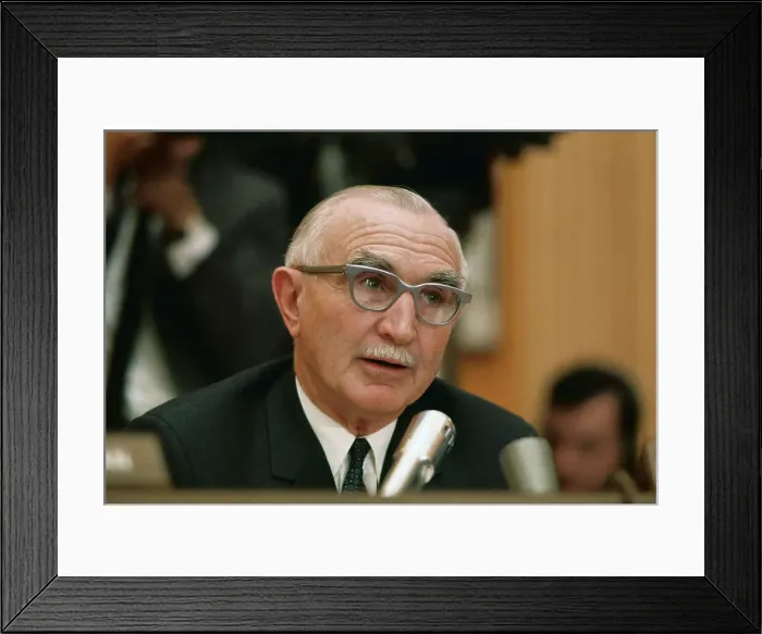 Framed Print : Portrait of Wayne Morse Framed Print : Portrait of Wayne Morse