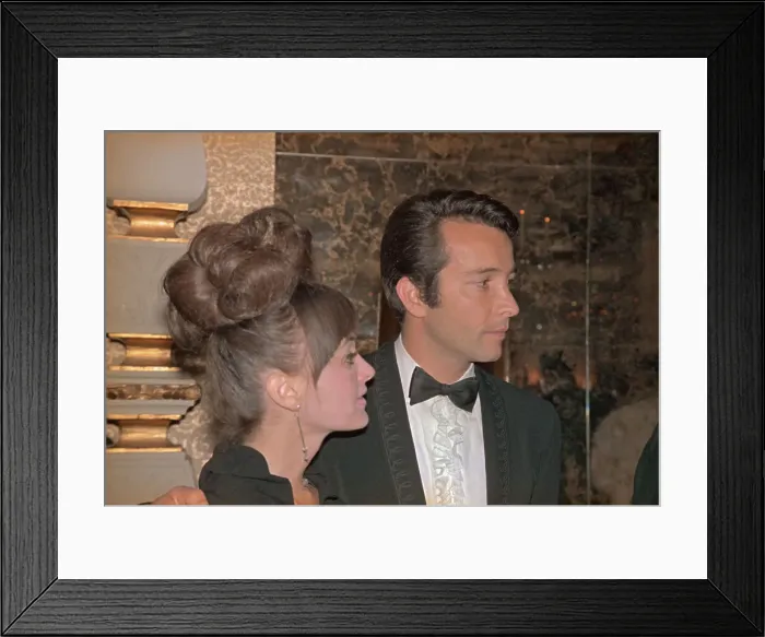Framed Print : Portrait of Herb Alpert with His Wife